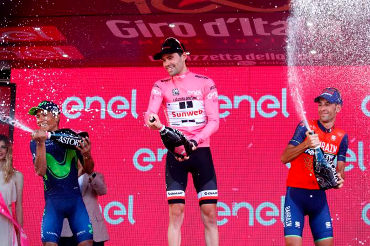 Giro de Italia - Podio final 2017