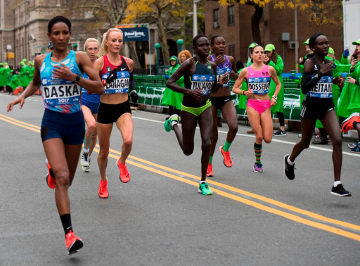 Daska Flanagan Keitany Maratón de Nueva York