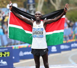 Geoffrey Kamworor gana Maratón de Nueva York 2017