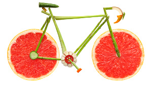 Bici frutas y verduras