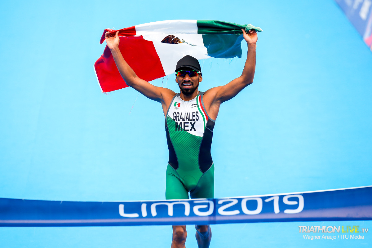 Crisanto Grajales gana el oro en el triatlón de los Juegos Panamericanos Lima 2019
