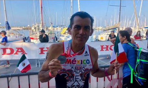 Eduardo Salas - Plata Cat. 45-49 Varonil SPRINT - Mundial de Triatlón Lausanne 2019