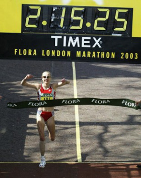 Paula Radcliffe - Récord Mundial de Maratón femenino