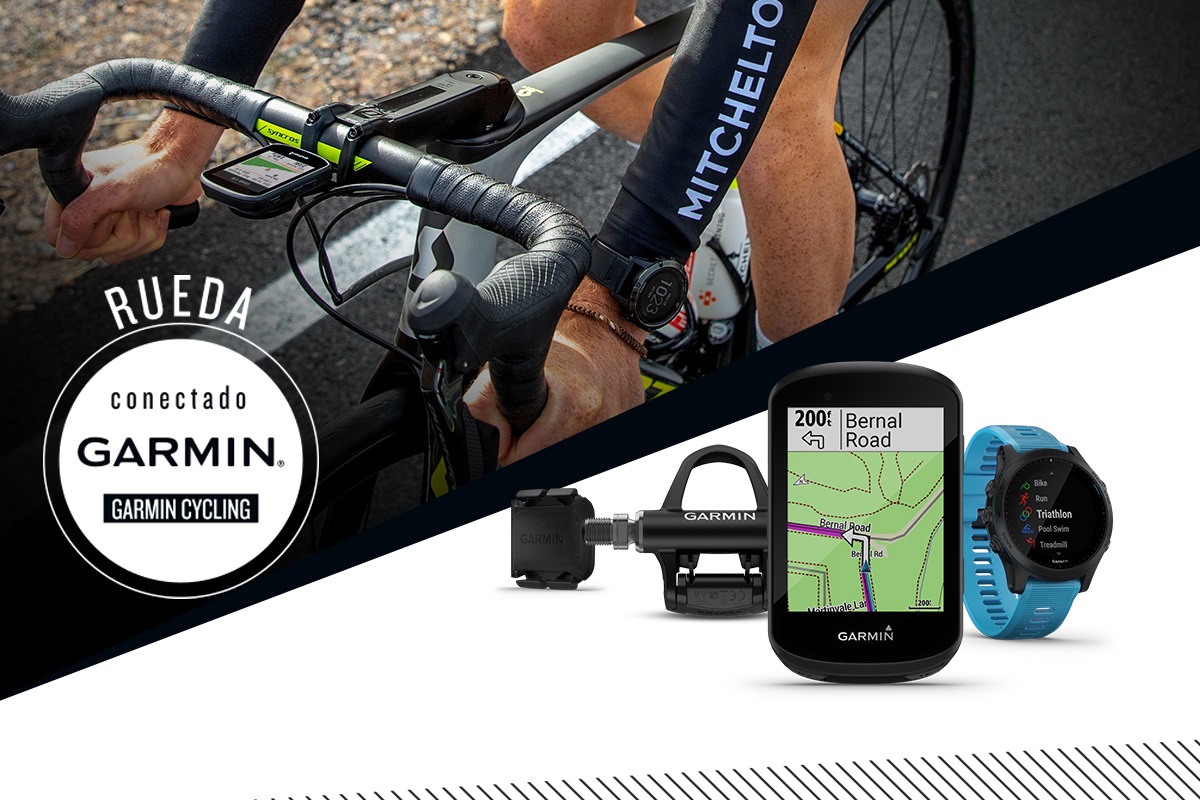 Rueda conectado y mantén tu bici equipada con los dispositivos Garmin
