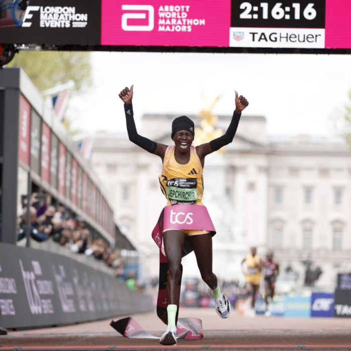 Peres Jepchirchir (KEN) ganó el Maratón de Londres 2024